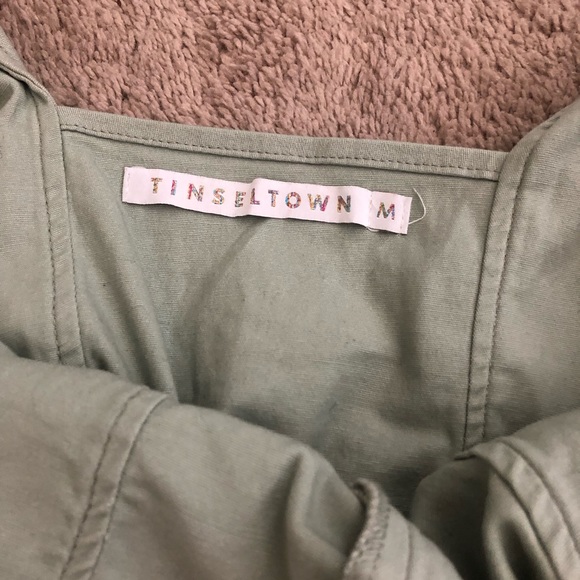 Mint green romper - NWOT size M - Picture 4 of 4